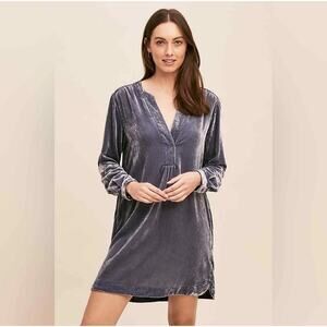 Original MSRP $178 ✨ Anthropologie Melody Velvet Tunic Dress  Size L ✨QUICK SHIP